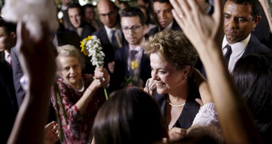 Brazil's Rousseff slams impeachment drive as 'sexist' Brazil's Rousseff slams impeachment drive as 'sexist'