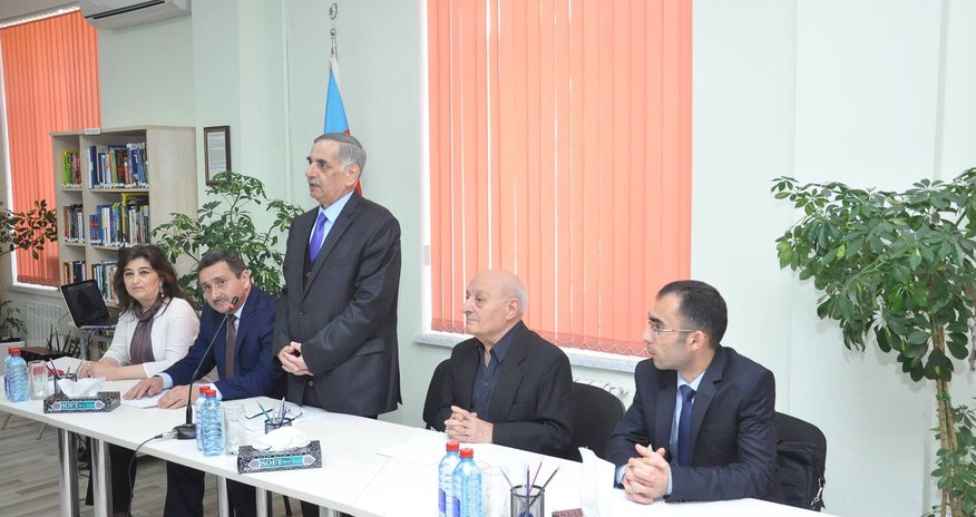 ADU-da “Canlı Tarix-Ömər Eldarovla görüş” adlı tədbir keçirildi - FOTOLAR ADU-da “Canlı Tarix-Ömər Eldarovla görüş” adlı tədbir keçirildi - FOTOLAR