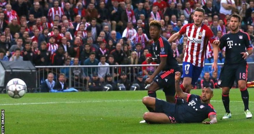 Atletico Madrid 1 - 0 Bayern Munich Atletico Madrid 1 - 0 Bayern Munich