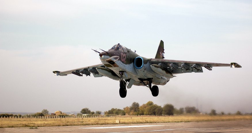 Россия вывела с территории Сирии все Су-25 Россия вывела с территории Сирии все Су-25
