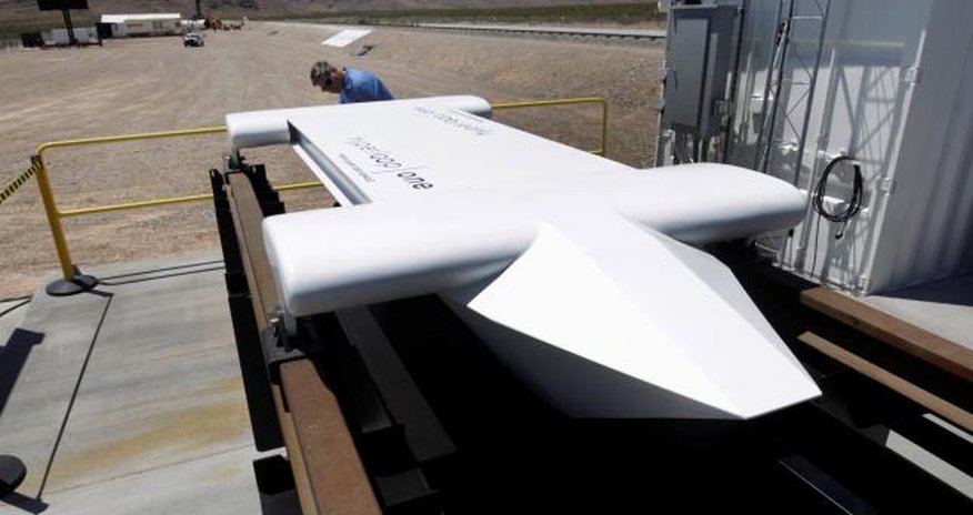 'Hyperloop' sled speeds through U.S. desert via electromagnets 'Hyperloop' sled speeds through U.S. desert via electromagnets