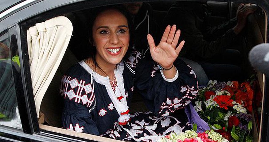 Singer Jamala returns to Kyiv after Eurovision victory Singer Jamala returns to Kyiv after Eurovision victory