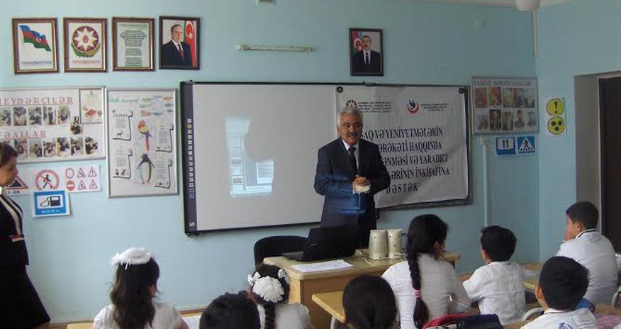 64 saylı məktəbin şagirdlərinə təlim keçirildi 64 saylı məktəbin şagirdlərinə təlim keçirildi