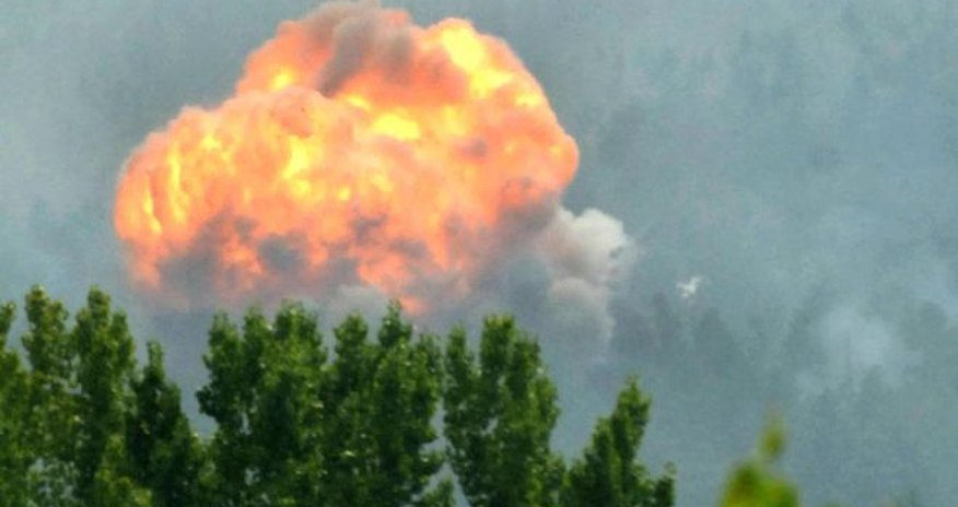 Soldiers die in Indian army ammunition depot fire Soldiers die in Indian army ammunition depot fire