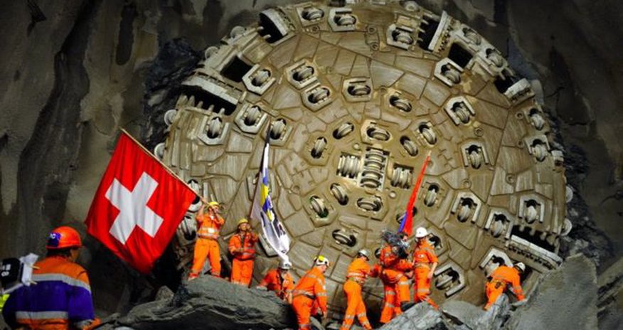 Swiss Gotthard rail tunnel - an engineering triumph Swiss Gotthard rail tunnel - an engineering triumph
