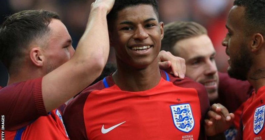 Marcus Rashford in England squad - Townsend and Drinkwater miss out Marcus Rashford in England squad - Townsend and Drinkwater miss out