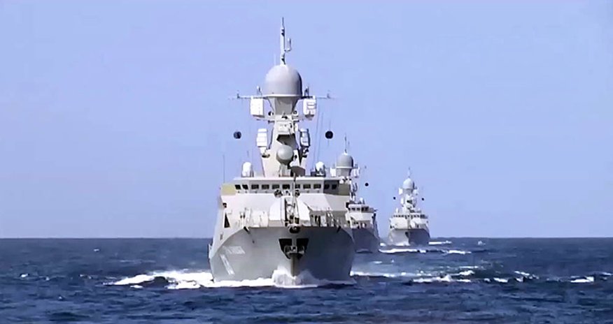 Начались учения ВМФ РФ Начались учения ВМФ РФ