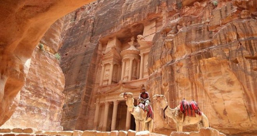 Petra, Jordan: Huge monument found 'hiding in plain sight' Petra, Jordan: Huge monument found 'hiding in plain sight'