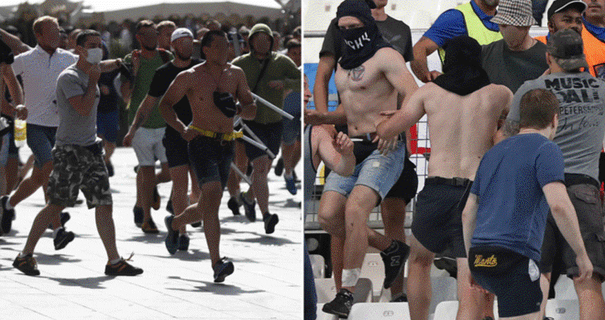 Is Russia exporting a new breed of football hooligan? Is Russia exporting a new breed of football hooligan?