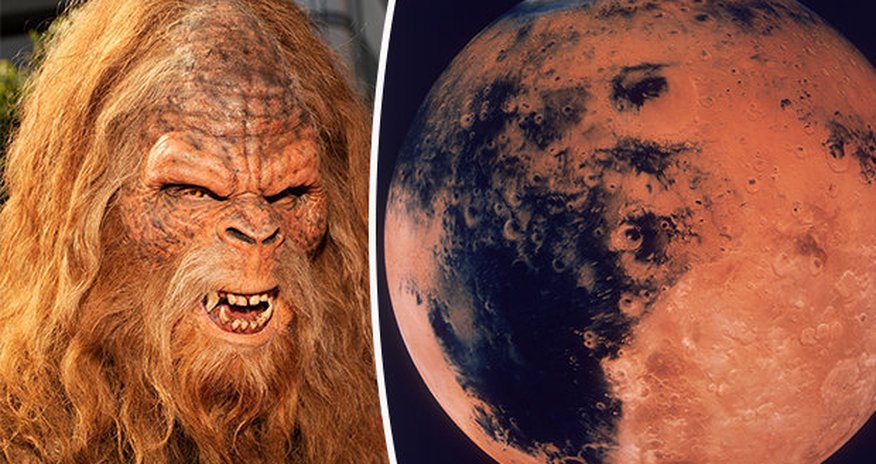 NASA video reveals ‘bigfoot skull’ on Mars NASA video reveals ‘bigfoot skull’ on Mars