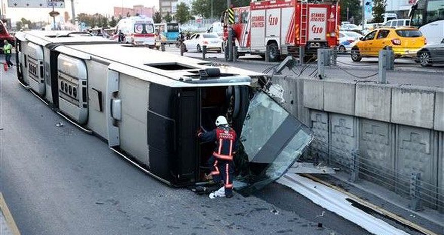 ДТП в Стамбуле, есть пострадавшие ДТП в Стамбуле, есть пострадавшие