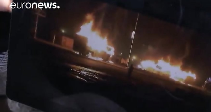 Беспорядки в столице ЮАР - ВИДЕО Беспорядки в столице ЮАР - ВИДЕО