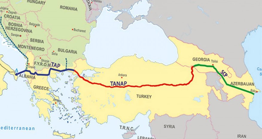 Azərbaycan Cənub Qaz Dəhlizindən 50 mlrd. dollar mənfəət əldə edəcək Azərbaycan Cənub Qaz Dəhlizindən 50 mlrd. dollar mənfəət əldə edəcək