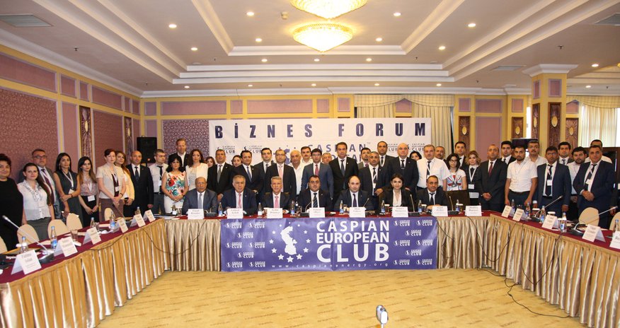 Vergilər Nazirliyi və Caspian European Club birgə biznes-forum keçirdi - FOTOLAR Vergilər Nazirliyi və Caspian European Club birgə biznes-forum keçirdi - FOTOLAR