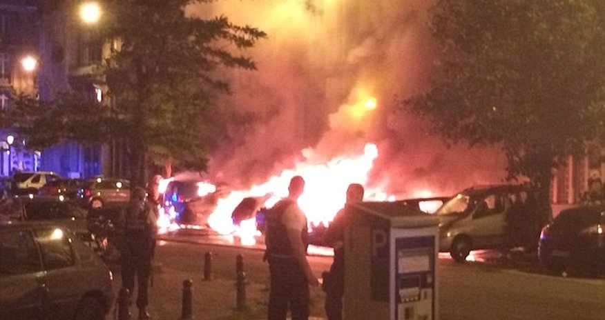 Brüsselin mərkəzində partlayış Brüsselin mərkəzində partlayış