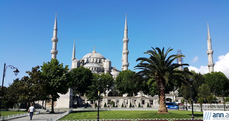 Göy məscid: İslam və dünya memarlığının dahiyəni obrazı - FOTOLAR Göy məscid: İslam və dünya memarlığının dahiyəni obrazı - FOTOLAR