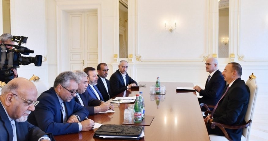 Президент принял иранского министра Президент принял иранского министра