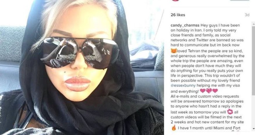 The porn star who went to Iran for a nose job The porn star who went to Iran for a nose job