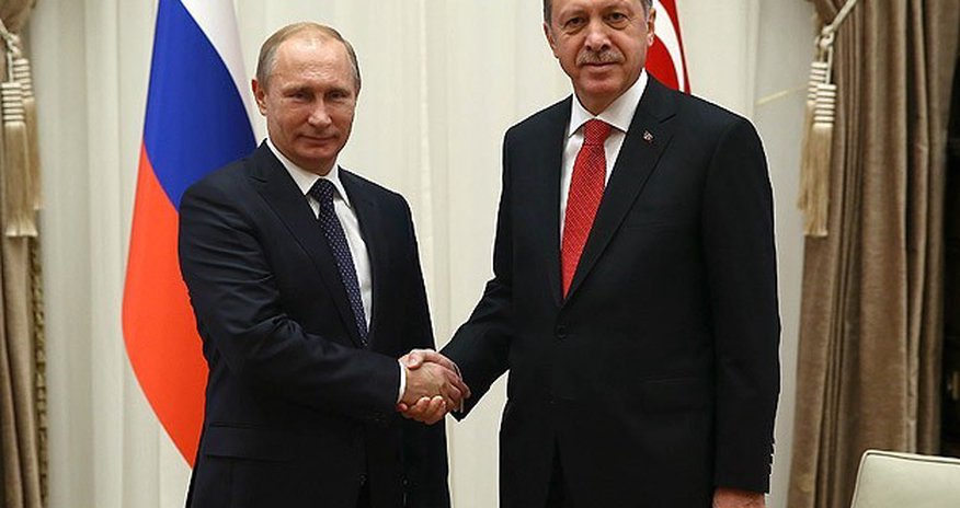 Встретились президенты России и Турции Встретились президенты России и Турции