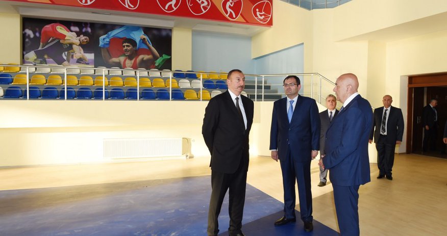 President Aliyev views Olympic Sport Complex in Ismayilli after major overhaul President Aliyev views Olympic Sport Complex in Ismayilli after major overhaul