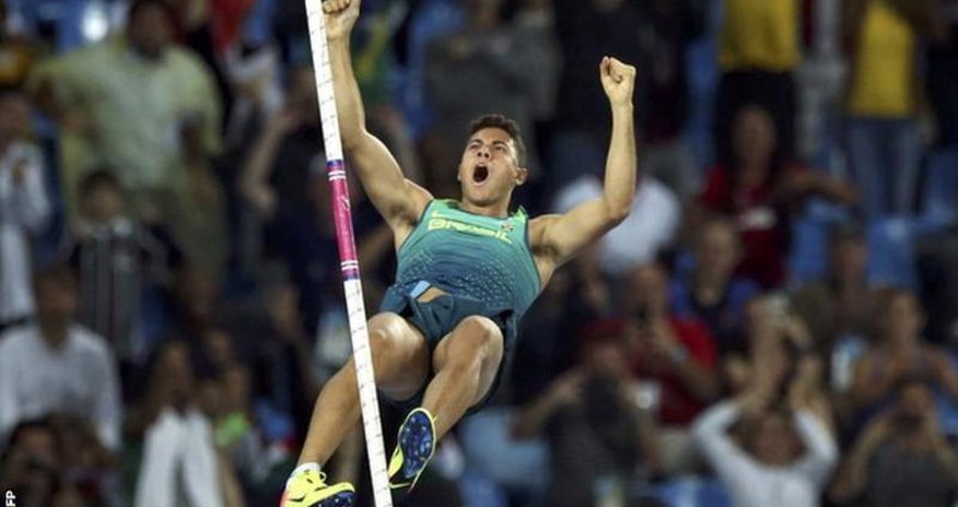 Thiago Braz da Silva wins Brazil's second gold medal of Games Thiago Braz da Silva wins Brazil's second gold medal of Games