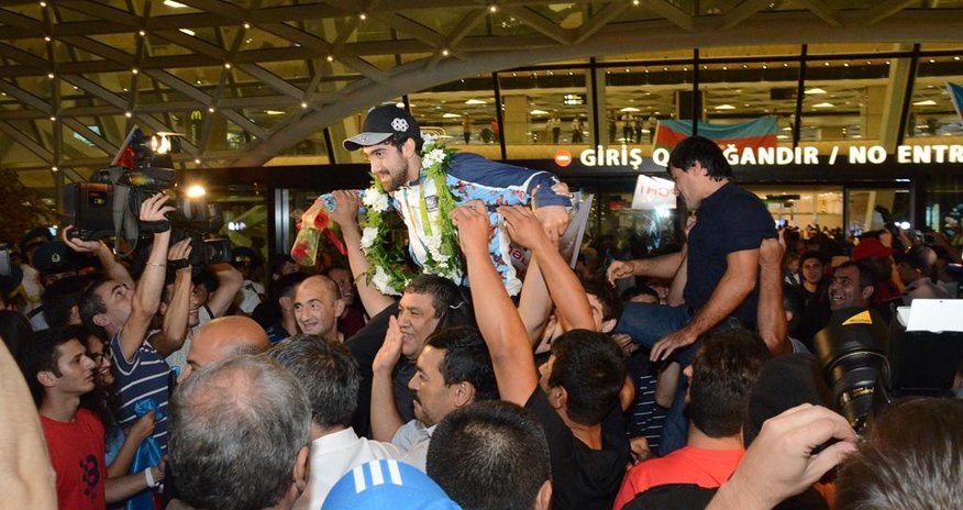 Toghrul Asgarov: Happy to be back with a medal Toghrul Asgarov: Happy to be back with a medal
