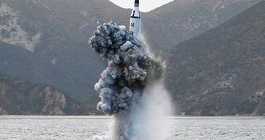 North Korea fires ballistic missile from submarine North Korea fires ballistic missile from submarine