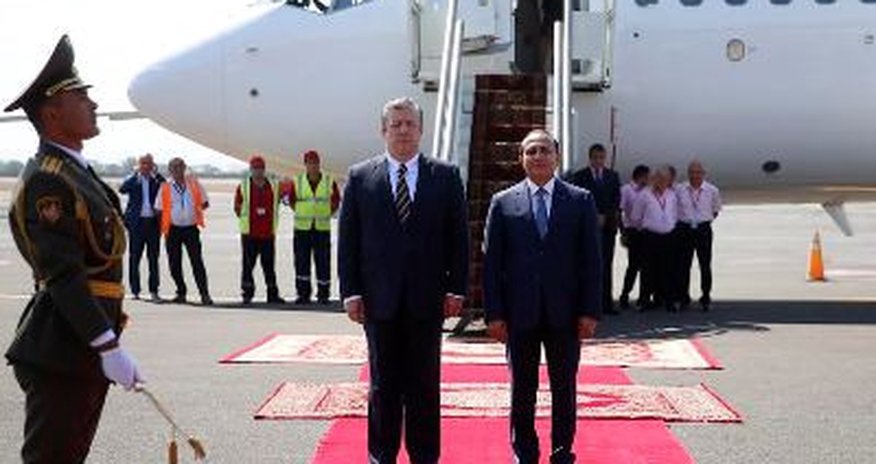 Gürcüstanın baş naziri Yerevana səfərə gedib Gürcüstanın baş naziri Yerevana səfərə gedib