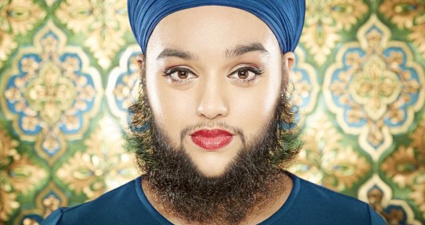 Guinness World Record for bearded woman Harnaam Kaur Guinness World Record for bearded woman Harnaam Kaur
