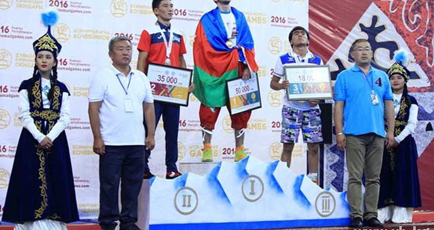 Azərbaycan "Köçərilər Oyunları"nda 15 medal qazandı Azərbaycan "Köçərilər Oyunları"nda 15 medal qazandı