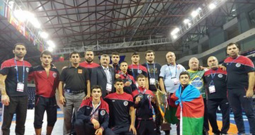 Junior Azerbaijani wrestlers rank 2nd in medal table of World Championship Junior Azerbaijani wrestlers rank 2nd in medal table of World Championship