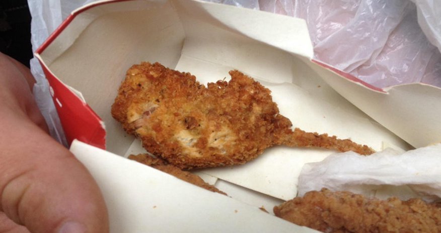 KFC накормила клиента жареной крысой KFC накормила клиента жареной крысой