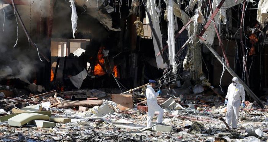Yemen ex-president urges attack on Saudi Arabia after air strike Yemen ex-president urges attack on Saudi Arabia after air strike