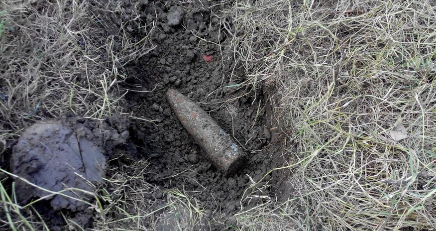 Oбнаружены неразорвавшиеся боеприпасы Oбнаружены неразорвавшиеся боеприпасы
