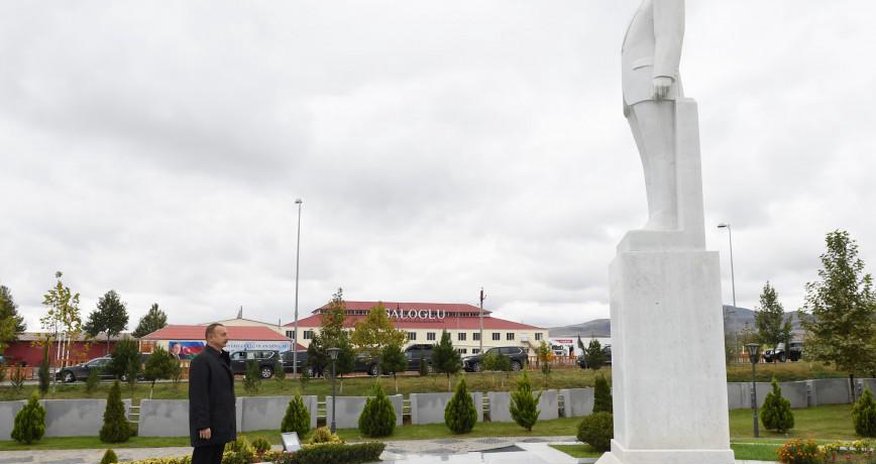 İlham Əliyev Ağstafaya səfər edib İlham Əliyev Ağstafaya səfər edib