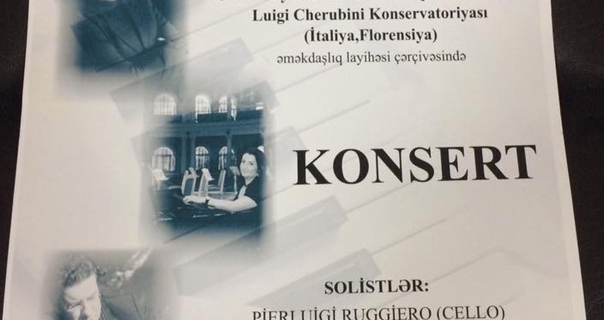 Bakıda klassik italyan musiqisi konserti Bakıda klassik italyan musiqisi konserti