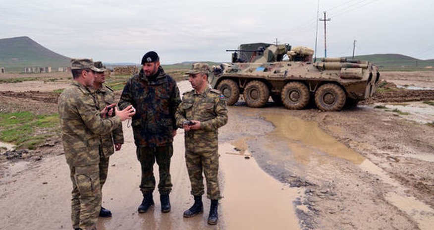 В Азербайджане проходят учения НАТО В Азербайджане проходят учения НАТО