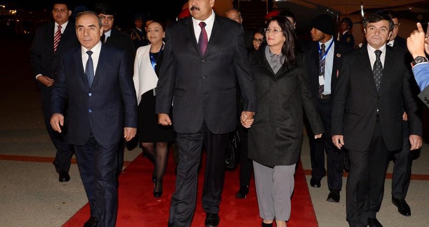 Venesuela Prezidenti Azərbaycana gəlib Venesuela Prezidenti Azərbaycana gəlib