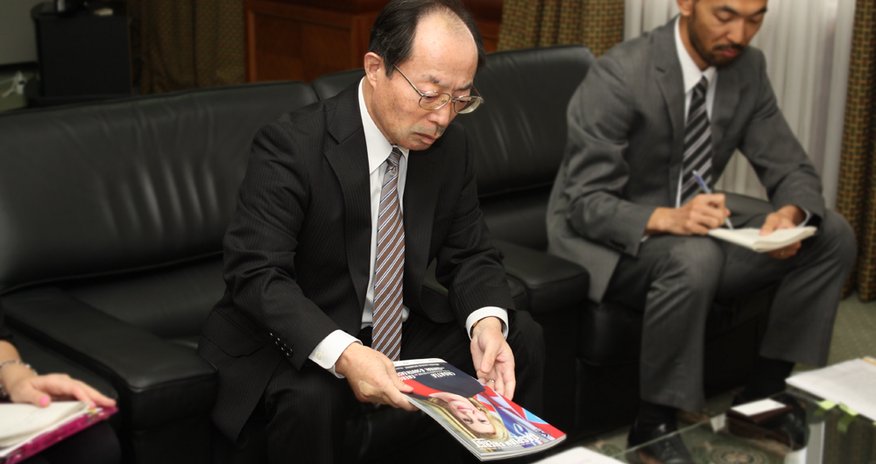 Oil development in the Caspian are of big importance for us – Ambassador of Japan Tsuguo Takahashi Oil development in the Caspian are of big importance for us – Ambassador of Japan Tsuguo Takahashi