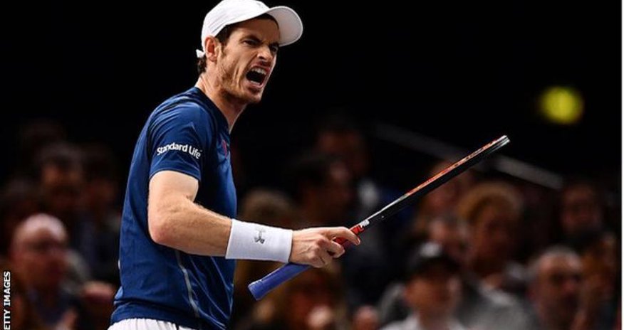 Murray beats John Isner in Paris Masters final to take title Murray beats John Isner in Paris Masters final to take title