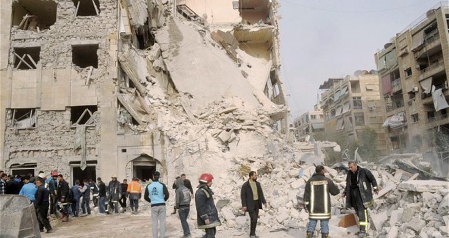 Hələbdə növbəti bombardıman Hələbdə növbəti bombardıman