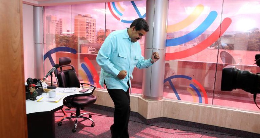 Amid crisis, Venezuelan president turns to music Amid crisis, Venezuelan president turns to music