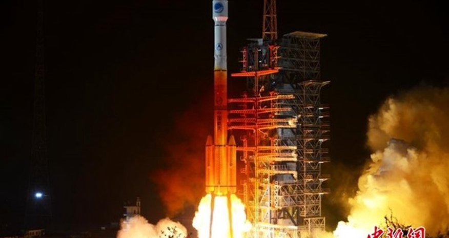 Китай успешно запустил спутник Китай успешно запустил спутник
