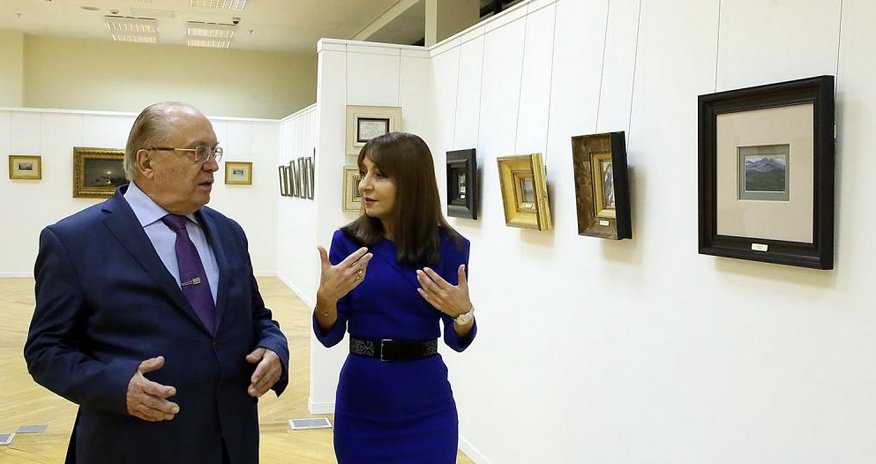 Nargiz Pashayeva meets Russian academician Viktor Sadovnichy Nargiz Pashayeva meets Russian academician Viktor Sadovnichy
