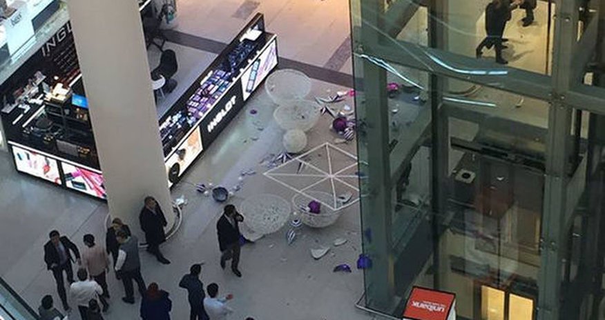 “Gənclik Mall”da həyəcanlı anlar “Gənclik Mall”da həyəcanlı anlar