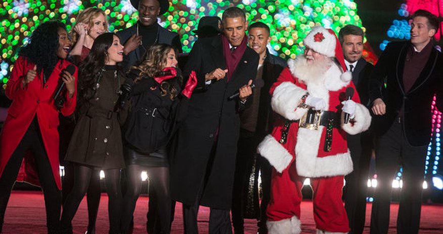 Barak Obama “Jingle Bells” mahnısını oxudu – VİDEO Barak Obama “Jingle Bells” mahnısını oxudu – VİDEO