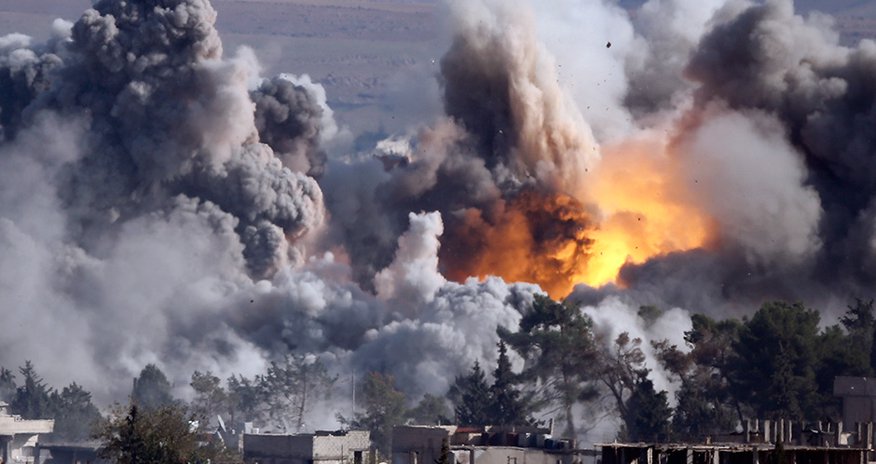 US coalition strikes hospital building in Mosul US coalition strikes hospital building in Mosul