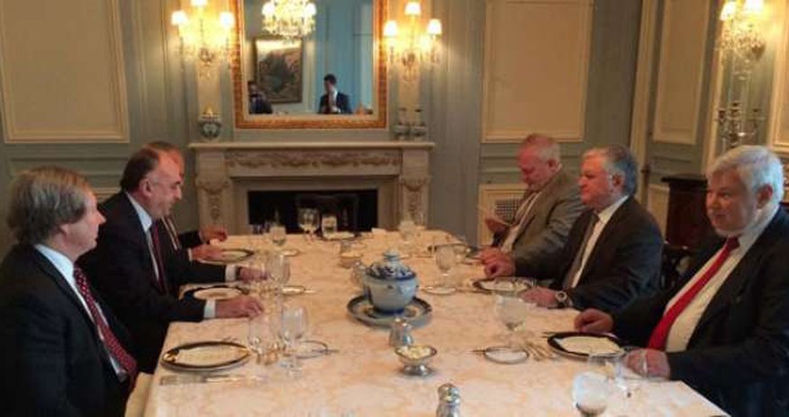 Foreign ministers of Azerbaijan and Armenia dined together Foreign ministers of Azerbaijan and Armenia dined together