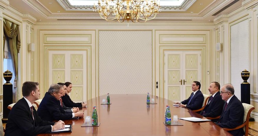 İlham Əliyev ABŞ Dövlət Departamentinin xüsusi elçisini qəbul edib - YENİLƏNİB İlham Əliyev ABŞ Dövlət Departamentinin xüsusi elçisini qəbul edib - YENİLƏNİB