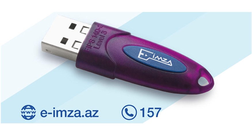 23 mindən çox elektron imza istifadəyə verilib 23 mindən çox elektron imza istifadəyə verilib